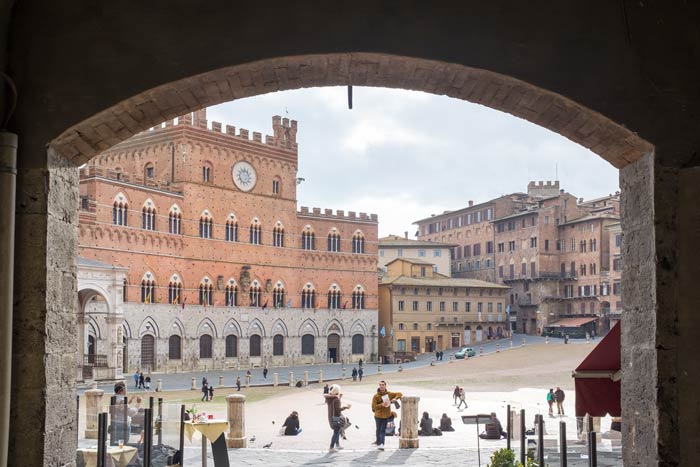 Sightseeing in Siena